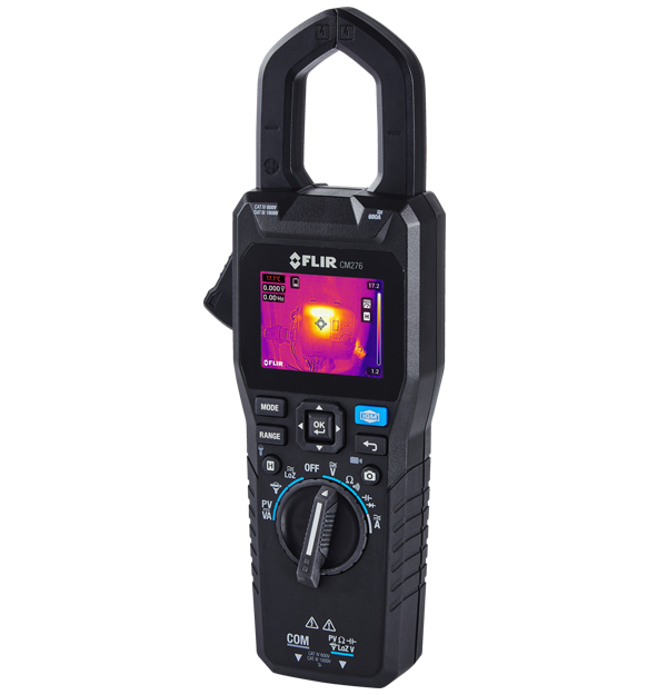 FLIR CM276 - True RMS Clamp Meter and Thermal Imaging Camera with METERLiNK