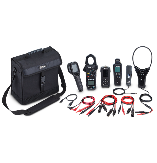 FLIR PV-KIT-2 - Pro Solar Kit with Clamp, Irradiance Meter, Panel Tester and IR Camera