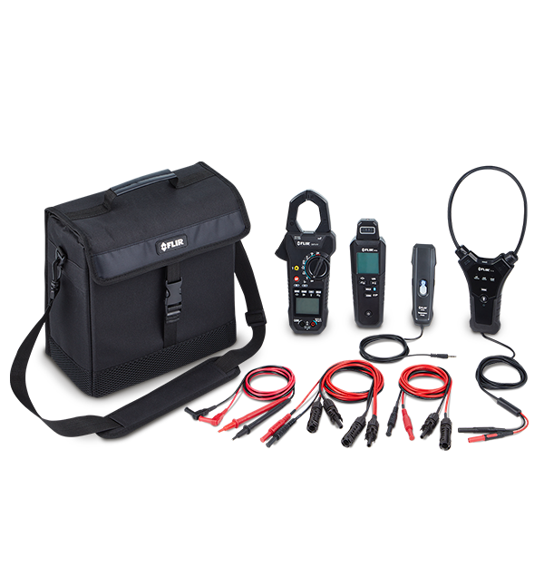 FLIR PV-KIT-1 - Solar Troubleshooting Kit with Clamp, Irradiance Meter and Test Leads