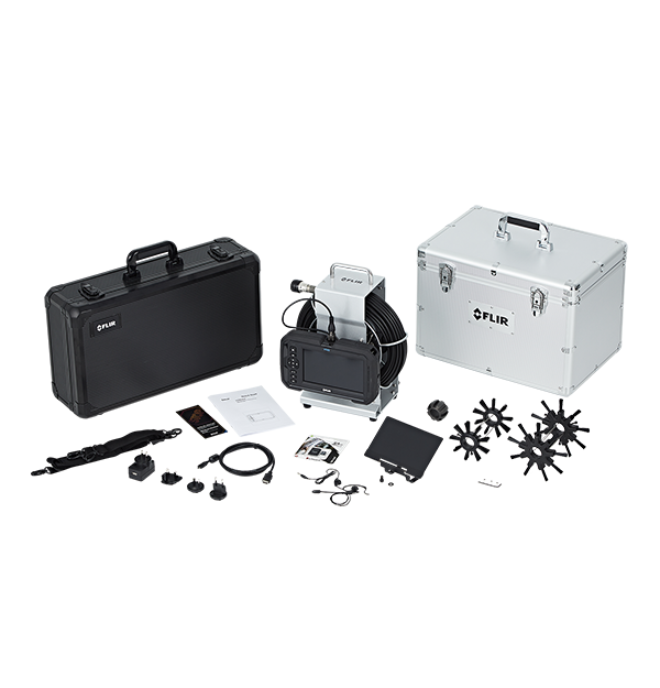 FLIR VS80-KIT-9 - Videoscope Kit with Plumbing Spool (30 mm x 30-Meter-Long Camera Probe)