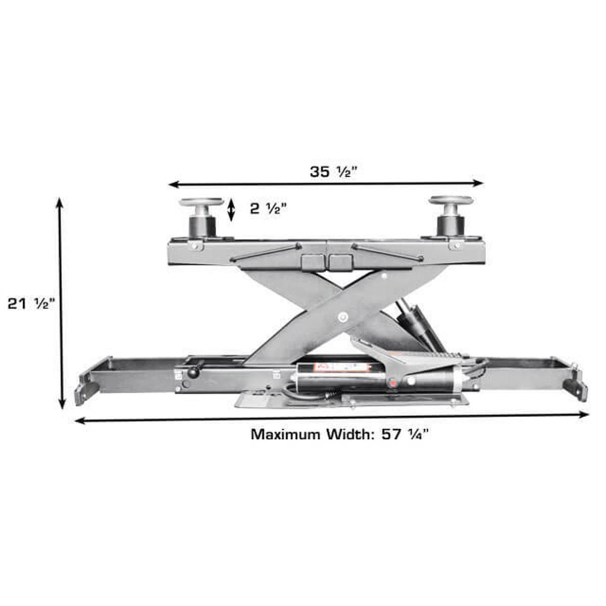 Atlas Platinum PVL14 4 Post Lift + RJ7000 Rolling Jacks ALI Certified Combo