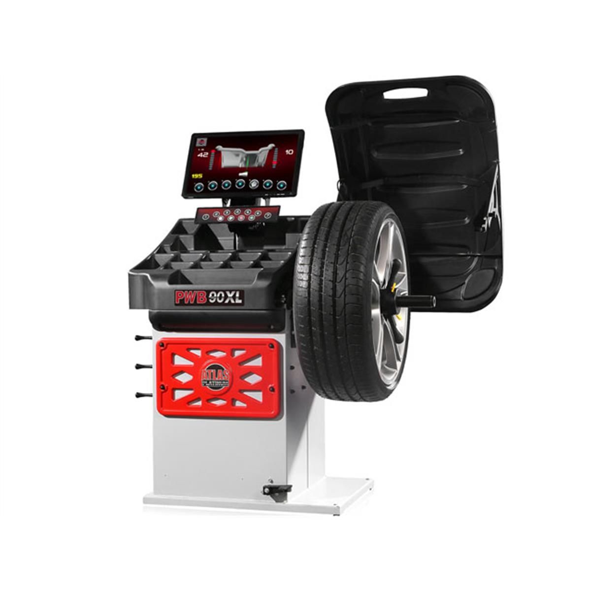 Atlas Platinum PWB90XL 3D Video Wheel Balancer W/ Laser Line