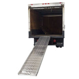 26" W Aluminum Punch Plate Walk Ramp, Hook End - 1,750 lb. Cap