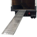26" W Aluminum Punch Plate Walk Ramp, Plate End - 1,000 lb. Cap
