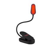 Hooga Red Clip-On Book Light