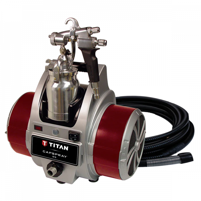 Titan 0524032 Capspray 95 HVLP 4-Stage Paint Sprayer w/Maxum II Gun & 30' Hose