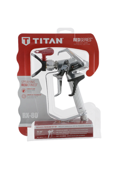 Titan 538006 RX-80 Two-Finger Airless Paint Spray Gun w/TR1 Tip