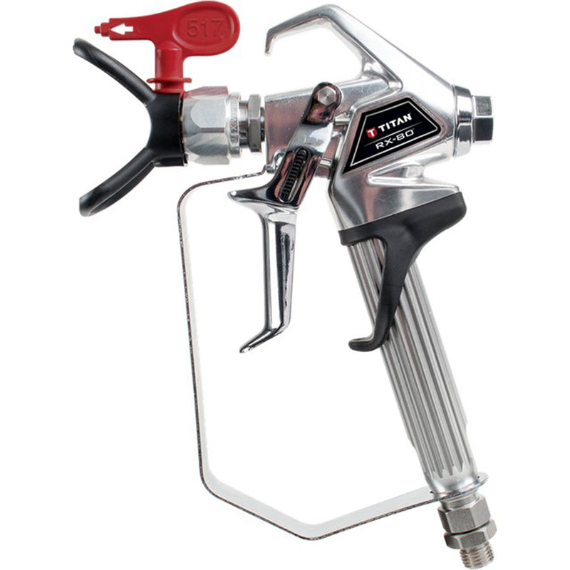 Titan 538006 RX-80 Two-Finger Airless Paint Spray Gun w/TR1 Tip