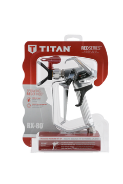 Titan 538005 RX-80 Four-Finger Airless Paint Spray Gun w/TR1 Tip