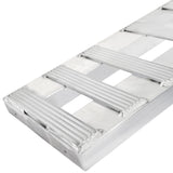 5' L X 12" W Aluminum Car Trailer Ramps, Hook End, Stub Foot - 3,000 lb. Per Axle