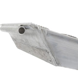 10' L x 20" W Aluminum Car Trailer Ramps, Pin-On End, Knife Foot - 5,000 lb. Per Axle