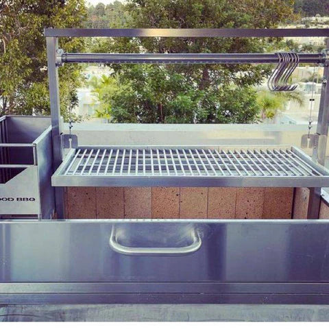 Tagwood BBQ Santa Maria Argentine Wood Fire & Charcoal Gaucho Grill Built in | BBQ05SS--