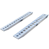 7' 6" L x 14" W Aluminum Ramps, Pin-On End, Stub Foot - 10,000 per Axle