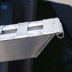 10' L x 16" W Heavy Equipment Ramps, Pin-On End, Stub Foot - 10,000 lb. per Axle