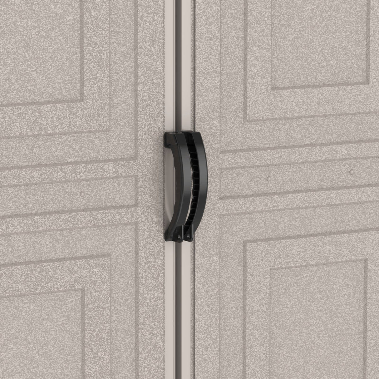 10.5×23 ft Vinyl Garage, Vinyl Storage Shed with Foundation, 2 Windows & Side Doors