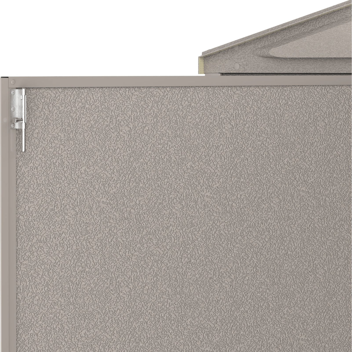 10.5×23 ft Vinyl Garage, Vinyl Storage Shed with Foundation, 2 Windows & Side Doors