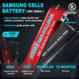 FREESKY Wildcat Pro A-340 1000 w Ready to Ride Step Thru Ebike 4 Electric Fat Tire Mountain eBike