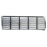 10ft Workbench Storage Cabinet with 30 Drawers