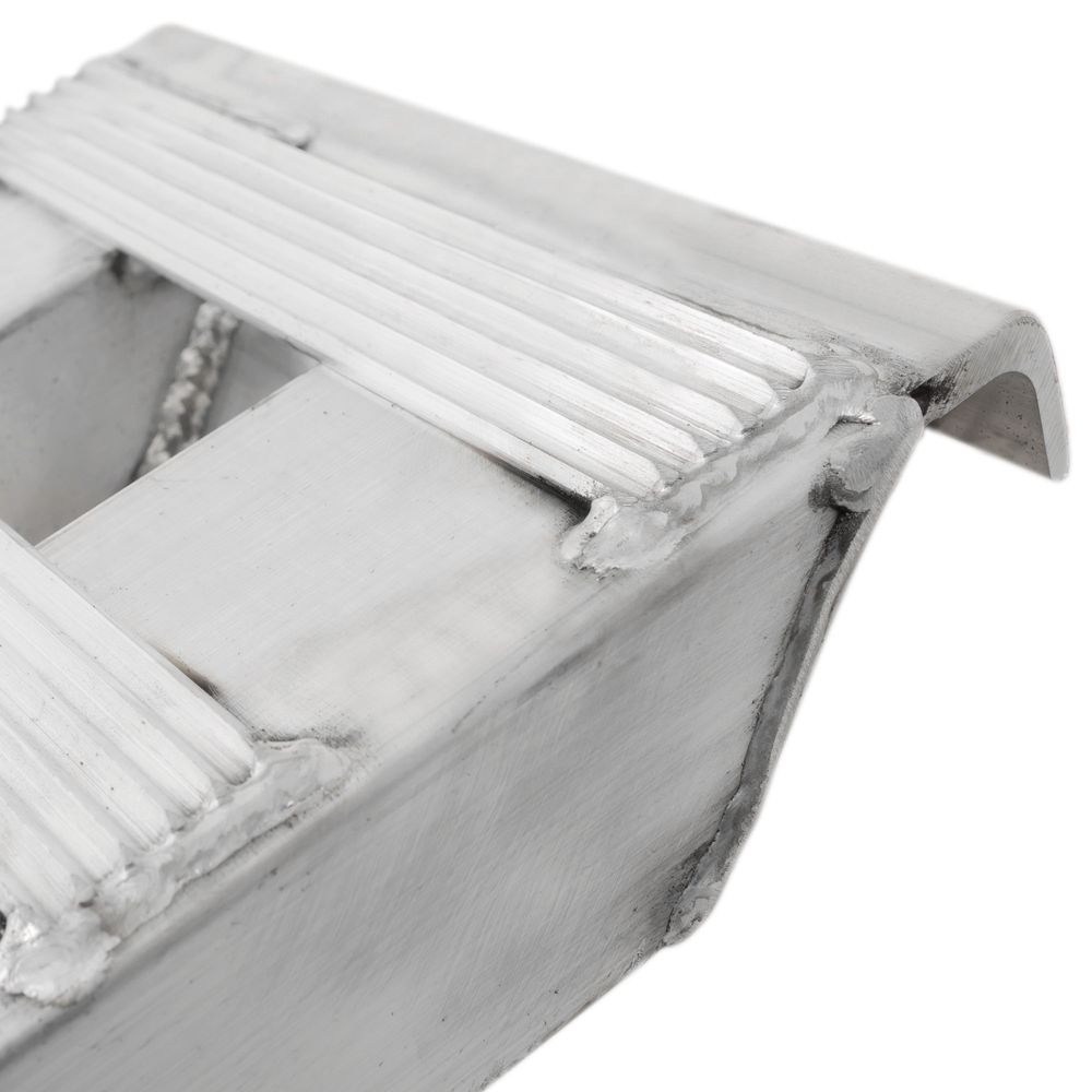 4' L x 14" W Heavy Equipment Ramps, Hook End, Stub Foot - 12,000 lb. per Axle