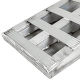 6' L x 14" W Heavy Equipment Ramps, Hook End, Stub Foot - 12,000 lb. per Axle