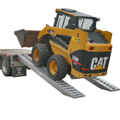 12' L x 16" W Heavy Equipment Ramps, Hook End, Stub Foot - 12,000 lb. per Axle