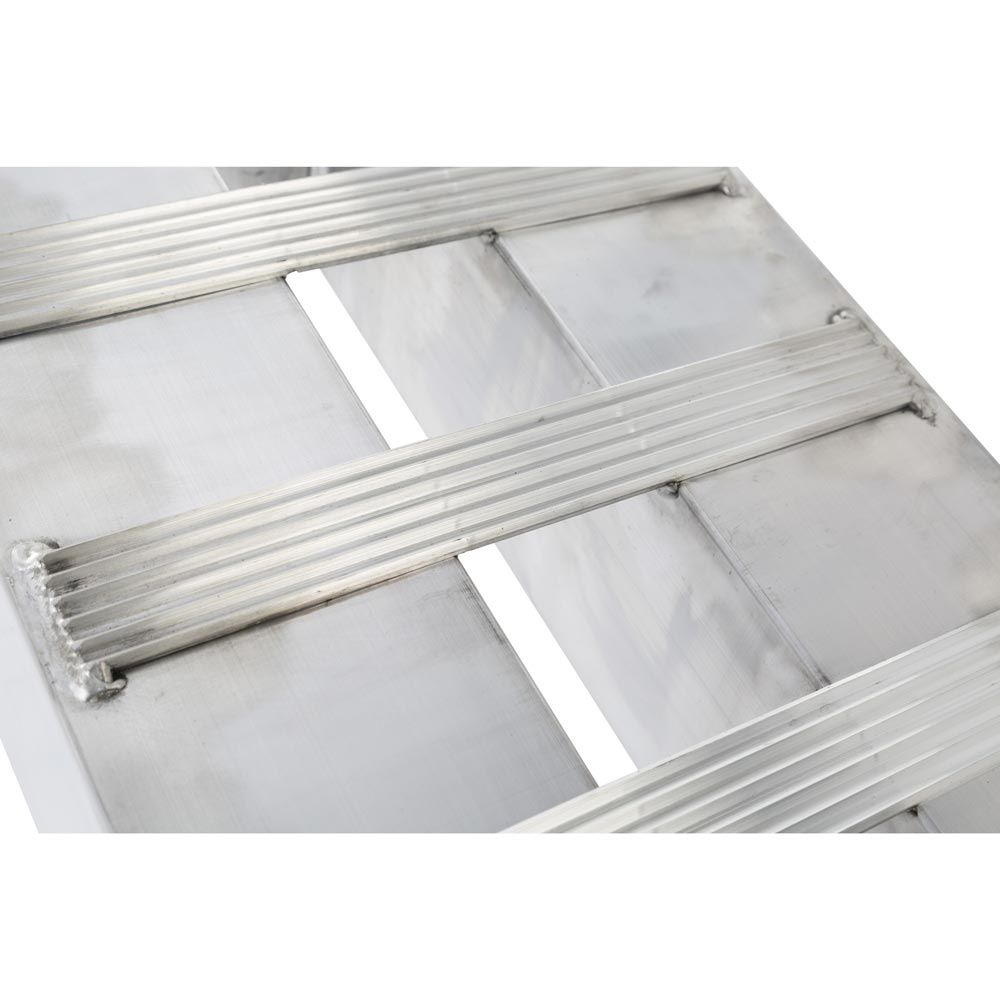 12' L x 16" W Heavy Equipment Ramps, Hook End, Stub Foot - 12,000 lb. per Axle