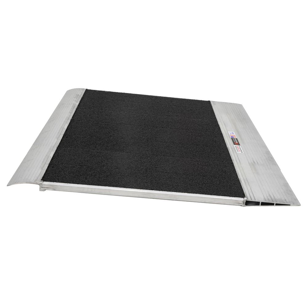 Grit-Coat Aluminum Shipping Container Ramps - 12,000 lb. Cap