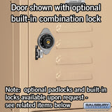 12" Wide Five Tier Box Style Standard Metal Locker - 3 Wide - 5 Feet High - 18" Deep by Salsbury