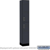 12" Wide Premier Wood Locker - Double Tier-1 Wide - 6 Feet High - 15" Deep by Salsbury