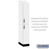 12" Wide Premier Wood Locker - Double Tier-1 Wide - 6 Feet High - 21" Deep by Salsbury