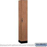 12" Wide Premier Wood Locker - Single Tier - 1 Wide - 6 Feet High - 15" Deep by Salsbury