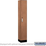 12" Wide Premier Wood Locker - Single Tier - 1 Wide - 6 Feet High - 15" Deep by Salsbury
