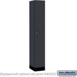 12" Wide Premier Wood Locker - Single Tier - 1 Wide - 6 Feet High - 18" Deep by Salsbury