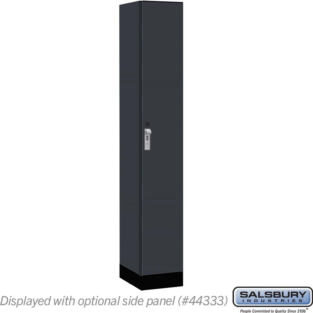 12" Wide Premier Wood Locker - Single Tier - 1 Wide - 6 Feet High - 18" Deep by Salsbury