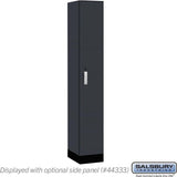 12" Wide Premier Wood Locker - Single Tier - 1 Wide - 6 Feet High - 18" Deep by Salsbury