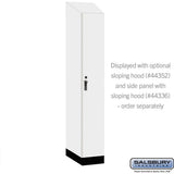12" Wide Premier Wood Locker - Single Tier - 1 Wide - 6 Feet High - 21" Deep by Salsbury