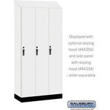12" Wide Premier Wood Locker - Single Tier - 3 Wide - 6 Feet High - 18" Deep by Salsbury
