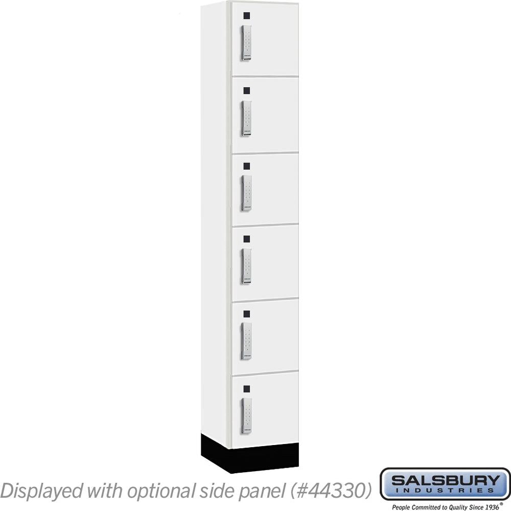 12" Wide Premier Wood Locker - Six Tier Box Style-1 Wide - 6 Feet High - 15" Deep by Salsbury