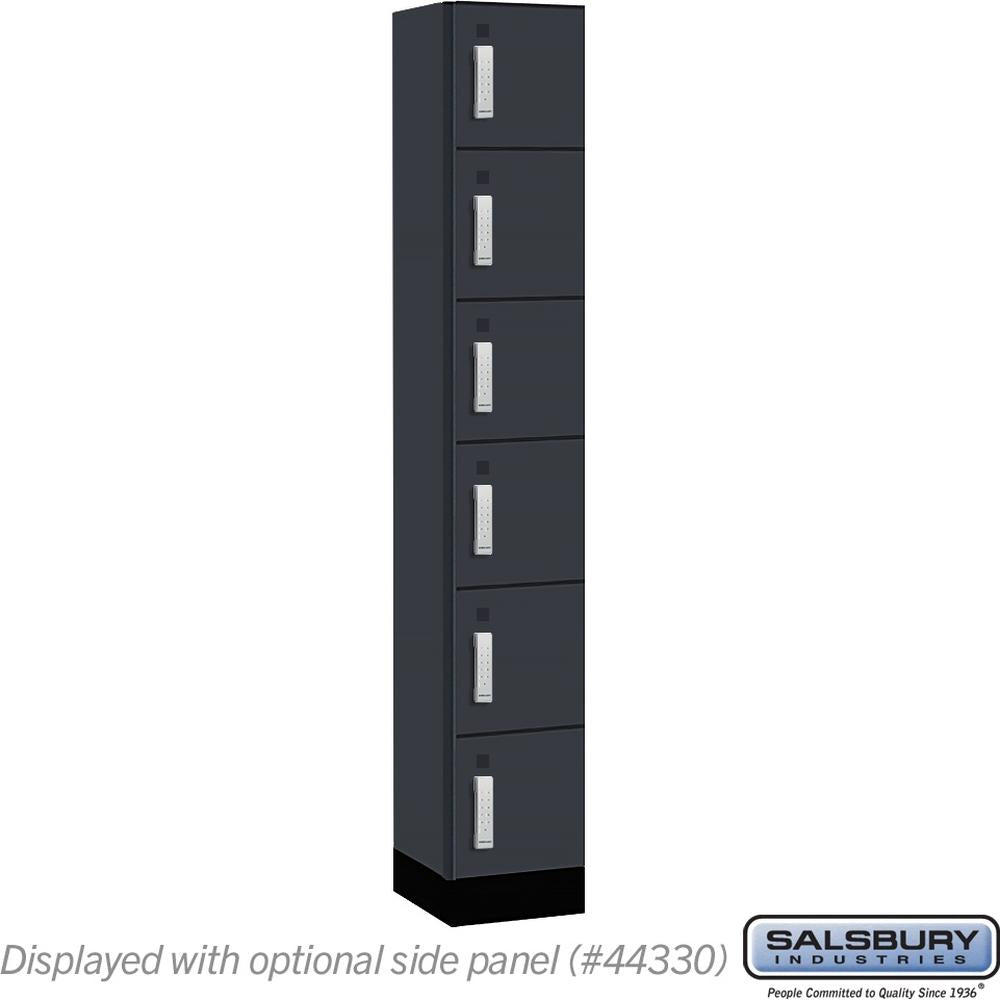 12" Wide Premier Wood Locker - Six Tier Box Style-1 Wide - 6 Feet High - 15" Deep by Salsbury