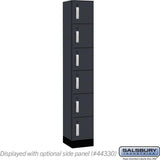12" Wide Premier Wood Locker - Six Tier Box Style-1 Wide - 6 Feet High - 15" Deep by Salsbury