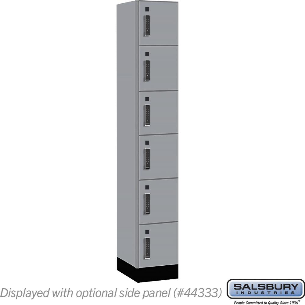 12" Wide Premier Wood Locker - Six Tier Box Style-1 Wide - 6 Feet High - 18" Deep by Salsbury