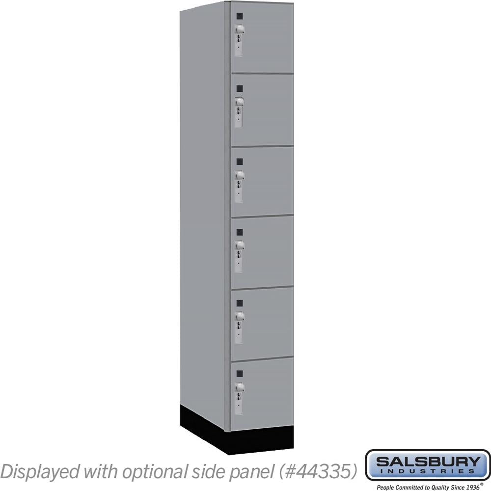 12" Wide Premier Wood Locker - Six Tier Box Style-1 Wide - 6 Feet High - 21" Deep by Salsbury