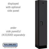 12" Wide Single Tier Designer Wood Locker - 1 Wide - 5 Feet High - 15" Deep by Salsbury