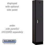 12" Wide Single Tier Designer Wood Locker - 1 Wide - 5 Feet High - 15" Deep by Salsbury