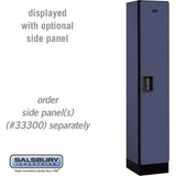 12" Wide Single Tier Designer Wood Locker - 1 Wide - 5 Feet High - 15" Deep by Salsbury
