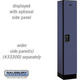 12" Wide Single Tier Designer Wood Locker - 1 Wide - 5 Feet High - 15" Deep by Salsbury