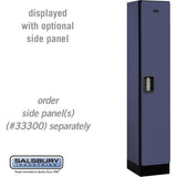 12" Wide Single Tier Designer Wood Locker - 1 Wide - 5 Feet High - 15" Deep by Salsbury