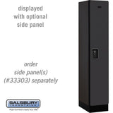 12" Wide Single Tier Designer Wood Locker - 1 Wide - 5 Feet High - 18" Deep by Salsbury