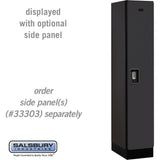 12" Wide Single Tier Designer Wood Locker - 1 Wide - 5 Feet High - 18" Deep by Salsbury