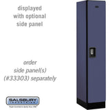 12" Wide Single Tier Designer Wood Locker - 1 Wide - 5 Feet High - 18" Deep by Salsbury